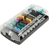 Osculati Boîte à fusibles en polycarbonate 1 place, 1 pièce