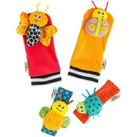 Lamaze - ensemble hochet de poignet et hochet de pied zt-27634