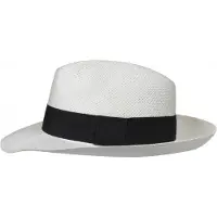 Horka Chapeau haut-de-forme Panama blanc 55 cm