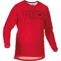 FLY Racing Kinetic Fuel Long Sleeve Enduro Jersey Rouge M Homme