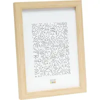 Deknudt Cadre étroit en bois naturel 20x20