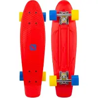 Nijdam Sunset Cruiser Skateboard 22.5´´ Cruiser Skateboard Rouge
