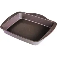 Pyrex Asimetria Plat à four rectangulaire antiadhésif en métal