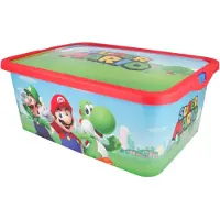 VProDeti Super Mario Boîte de rangement en plastique 13 L
