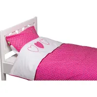 Briljant Parure de Lit Briljant Britta Rose Coton-100 x 135 cm | Enfant