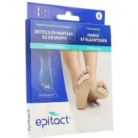 Epitact Orteils en Marteau ou en Griffe Femme Gel Silicone S 1 pc(s) Bandage(S)