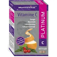 Mannavital Vitamine C Platinum 60 pc(s) Comprimé(S)