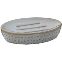 kela Porte-Savon Kela Dots Gris / Marron