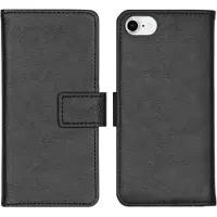 IMoshion Étui de télephone portefeuille de luxe pour Apple iPhone SE (2022 / 2020) / 8 / 7 / 6(s) - Noir