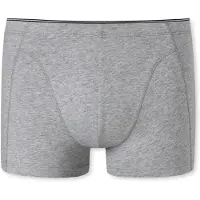 Schiesser Boxers gris chiné / noir