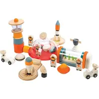 Tender Leaf Toys Jouet en bois - Base spatiale - Expédition vers Mars - - UneTaille - Jouets