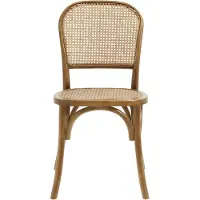 Nordal Chaise Wicky | Marron | Rotin | Bois | 27238