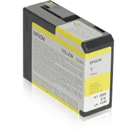 Epson T580 (C13T580400) - Jaune - Cartouche d'encre