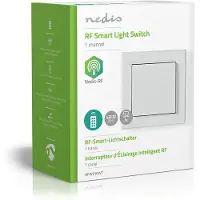 Nedis RF-Wandschalter einzel Dimmer-Modus ws RFWS10WT