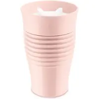 Koziol Tasse thermos Koziol Safe To Go 400 ml Queen Pink Cotton White
