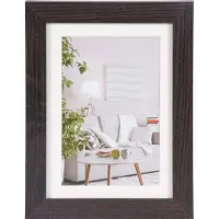 Henzo Cadre photo Moderne - 13x18cm - Marron foncé