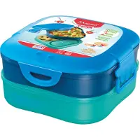 Maped Picnik boîte à pain 1,4 l bleu, vert 1 pièce(s), Lunch box, Vert, Bleu