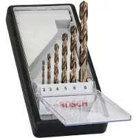 Bosch Foret à Métaux Robustline Hss-co 6 Pièces