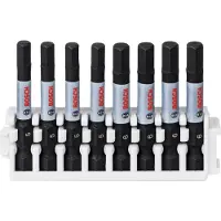 Bosch Embouts de vissage courts Impact Control 8 pcs.