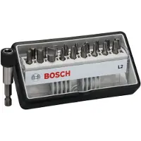 Bosch 2 607 002 568 Coffret D'Embouts 25 Mm 19 Pièces