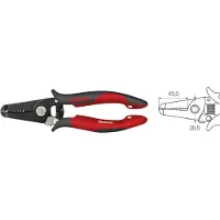 Wiha 33472 Pince à dénuder Electronic - Dénudeurs 0,4-1,3 mm - 165 mm
