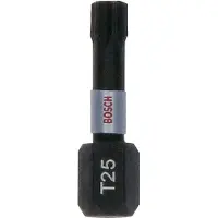 Bosch 2607002806 Jeu D'embouts À Choc 25 Pièces - 25 Mm - T25