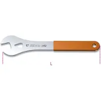 Beta Utensili Flat Fork Wrench Argenté 17 x 205 mm