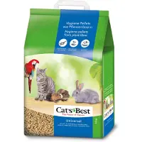 Cat's Best universal - 20 L (11 kg) - litière fabriqué à partir de microfibres de bois de pin et d'épicéa
