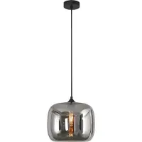 Artdelight Suspension en verre fumé Preston-28