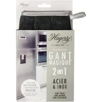 Hagerty Gant microfibre nettoyage surfaces acier inox alu