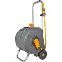 Hozelock Enrouleur de tuyau compact pour chariot - 30m