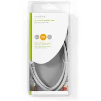 Nedis Câble réseau CAT6 | RJ45 mâle | RJ45 mâle | S/FTP | 1.00 m | Rond | LSZH / PVC | Gris | Emballé