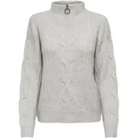 JDY Pull-over 'Andrea' gris chiné