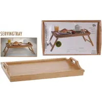 Excellent houseware 1 X PLATEAU DE LIT 50 x 30 cm