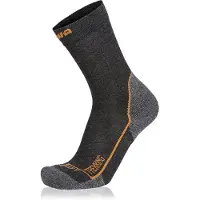 Lowa Chaussettes de Randonnée Lowa Unisex Trekking Socks Anthracite-Taille 35 - 36