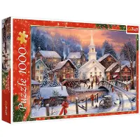 Trefl PUZZLE 1000 Noël blanc 10602