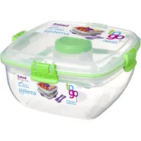 Sistema Boîte à Repas av. Accessoires - Salad - 1,1 L - Menthe T - - UneTaille - Boîte à Repas