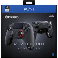Nacon Revolution Unlimited Black Bluetooth/USB Gamepad Analogue / Digital PC, PlayStation 4