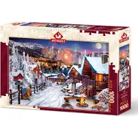 Art puzzle Puzzle Plaisirs d'Hiver - 1000 pièces