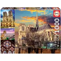 Educa Puzzle . Notre Dame Collage 1000 pièces