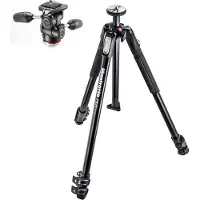 Manfrotto MK190X3-3W1 + 804 II Tête à 3 Voies