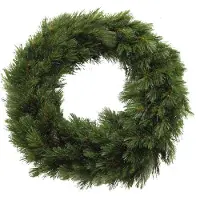 Triumph tree Forest Couronne de Noël givrée - Ø90 cm - Vert