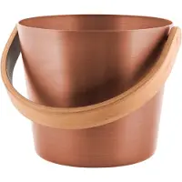 Rento Seau à sauna simple, 5l, aluminium, couleur cuivre