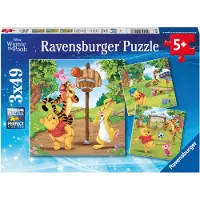 Ravensburger Disney Winnie l'ourson Sports Day, 3x49pcs.