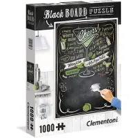 Clementoni , le Puzzle européen Made in Italie Puzzle Puzzle Tableau Noir - Cheers - 1000 pièces