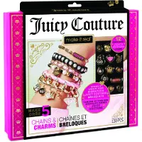 Make It Real Kit créatif pour créer des bracelets Juicy Couture Chains & Charms 8+