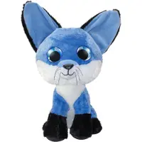 LUMO Stars doudou renard myrtille 42 cm bleu