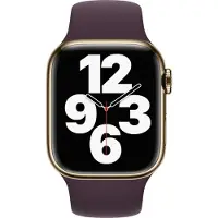 Apple Watch 38/40/41 mm Silicone Bracelet Sport Cerise Noire