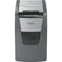 Rexel Destructeur de documents Optimum AutoFeed+ 150M P5, entièrement automatique, coupe micro 2 x 15 mm, 44 l, capacité de coupe 150 feuilles, noir