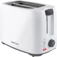Sencor Grille-pain, , Métal, Pour 2 tranches, 750 W, Blanc